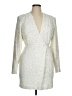 ROTATE 100% Polyester Ivory Cocktail Dress Size 34 waist - photo 1