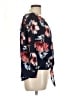 Veronica M. 100% Polyester Blue 3/4 Sleeve Blouse Size L - photo 4