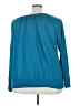 Lane Bryant Teal 3/4 Sleeve Top Size 22 (5) - photo 2