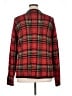 Crystal-Kobe 100% Acrylic Plaid Red Cardigan Size XL - photo 2