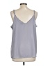Torrid 100% Polyester Gray Sleeveless Blouse Size Lg Plus (0) - photo 2
