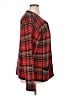 Crystal-Kobe 100% Acrylic Plaid Red Cardigan Size XL - photo 4