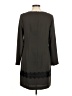 Ann Taylor 100% Polyester Gray Casual Dress Size 8 - photo 2