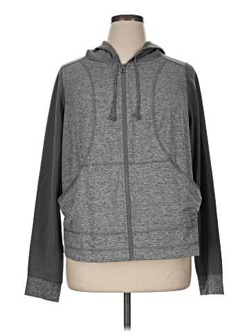 Any Body Zip Up Hoodie (view 1)