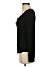 Unbranded Solid Black Long Sleeve T-Shirt Size S - photo 5