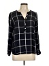 Talbots Outlet 100% Rayon Black Long Sleeve Blouse Size Lg Petite - photo 1