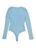 Bar III Blue Bodysuit Size S - photo 2