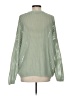Rag & Bone Solid Green Pullover Sweater Size S - photo 2