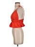 Sim & Sam 100% Cotton Orange Red Sleeveless Blouse Size S - photo 5