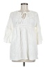 Easel 100% Cotton Ivory 3/4 Sleeve Blouse Size M - photo 1