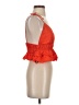 Sim & Sam 100% Cotton Orange Red Sleeveless Blouse Size S - photo 4