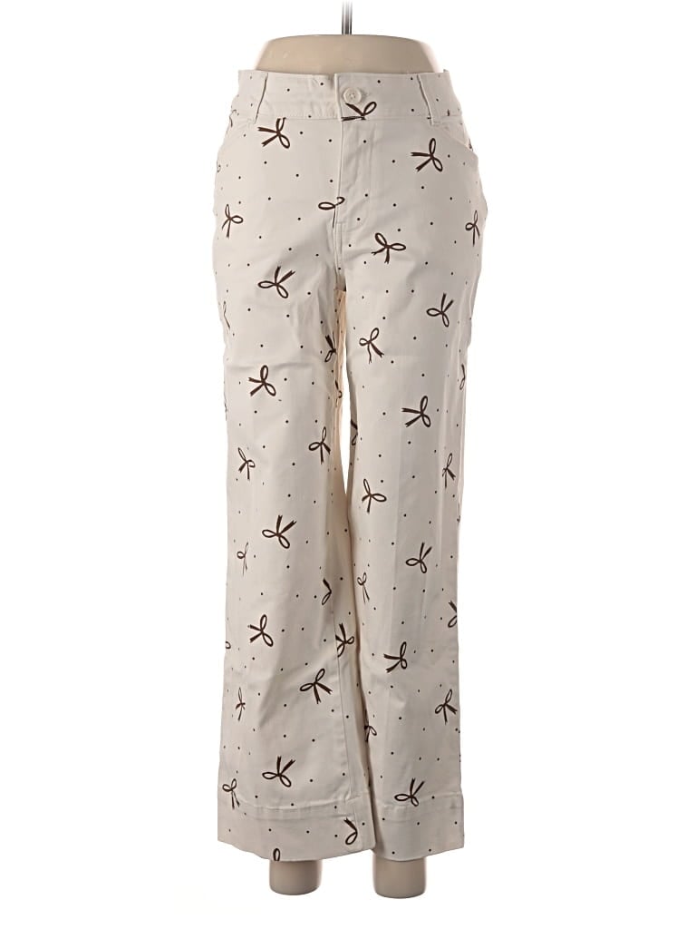 Pre-owned Bagatelle Casual Pants In Ivory