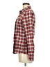 Theory Plaid Red Long Sleeve Button-Down Shirt Size M - photo 5
