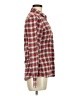 Theory Plaid Red Long Sleeve Button-Down Shirt Size M - photo 4