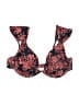 WeWoreWhat Floral Red Swimsuit Top Size S - photo 1