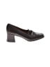 Etienne Aigner Black Brown Heels Size 8 1/2 - photo 1