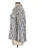 Grace & Lace 100% Rayon Stripes Silver Long Sleeve Button-Down Shirt Size L - photo 5