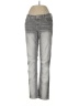 Ariya Jeans Solid Silver Jeans Size 9 - 10 - photo 1
