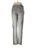 Ariya Jeans Solid Silver Jeans Size 9 - 10 - photo 2