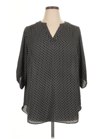 Worthington 3/4 Sleeve Blouse (view 1)