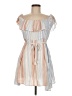 Altar'd State Stripes White Casual Dress Size M - photo 1