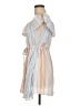 Altar'd State Stripes White Casual Dress Size M - photo 5
