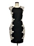 Jax Graphic Black Cocktail Dress Size 6 - photo 1