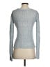 Calypso St. Barth 100% Linen Metallic Silver Pullover Sweater Size XS - photo 2