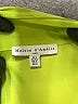 Maison d' Amelie Solid Green Long Sleeve Blouse Size S - photo 7