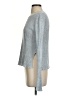 Calypso St. Barth 100% Linen Metallic Silver Pullover Sweater Size XS - photo 5