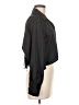 Zara 100% Polyester Black Button-Down Shirt Size M - photo 4