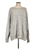 Miracle Gray Pullover Sweater Size L - photo 1