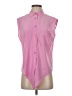 Equipment Pink Sleeveless Button-Down Shirt Size S - photo 1