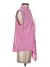 Equipment Pink Sleeveless Button-Down Shirt Size S - photo 4