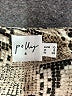 Polly Animal Print Silver Casual Skirt Size 6 - photo 4