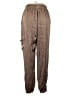 Tina + Jo 100% Rayon Brown Cargo Pants Size M - photo 2