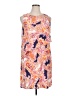 J.Jill 100% Rayon Paisley Orange Cocktail Dress Size 1X - photo 1