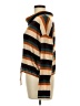Evolutionary Stripes Brown Turtleneck Sweater Size L - photo 5