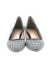 Ann Taylor Houndstooth Gray Black Flats Size 8 - photo 2