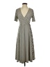 H&M Chevron-herringbone Gray Casual Dress Size S - photo 1