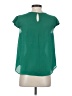Dna Couture 100% Polyester Green Short Sleeve Blouse Size S - photo 2