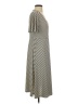 H&M Chevron-herringbone Gray Casual Dress Size S - photo 4