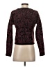 Tahari 100% Nylon Animal Print Burgundy Pullover Sweater Size XS - photo 2