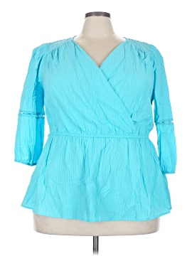 Lane Bryant 3/4 Sleeve Blouse