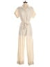 Universal Thread Solid Ivory Jumpsuit Size 0 - photo 1