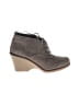White Mountain 100% Leather Gray Brown Ankle Boots Size 10 - photo 1