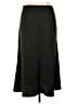 Zara 100% Polyester Solid Black Green Formal Skirt Size XL - photo 2