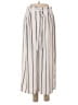 Sienna Sky 100% Polyester Stripes Ivory White Casual Pants Size S - photo 1