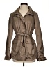 Assorted Brands 100% Polyurethane Brown Trenchcoat Size S - photo 1