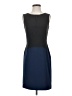 BCBGMAXAZRIA Color Block Blue Cocktail Dress Size 4 - photo 1
